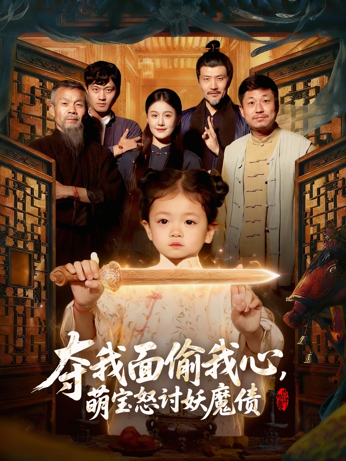 夺我面偷我心，萌宝怒讨妖魔债(全集)